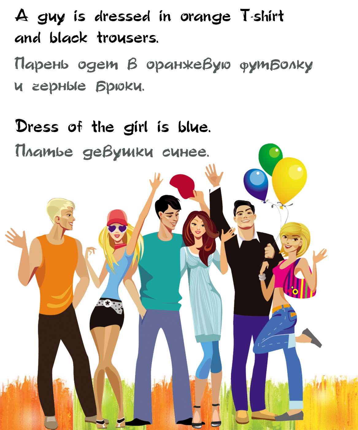 Английский язык Тема одежда
