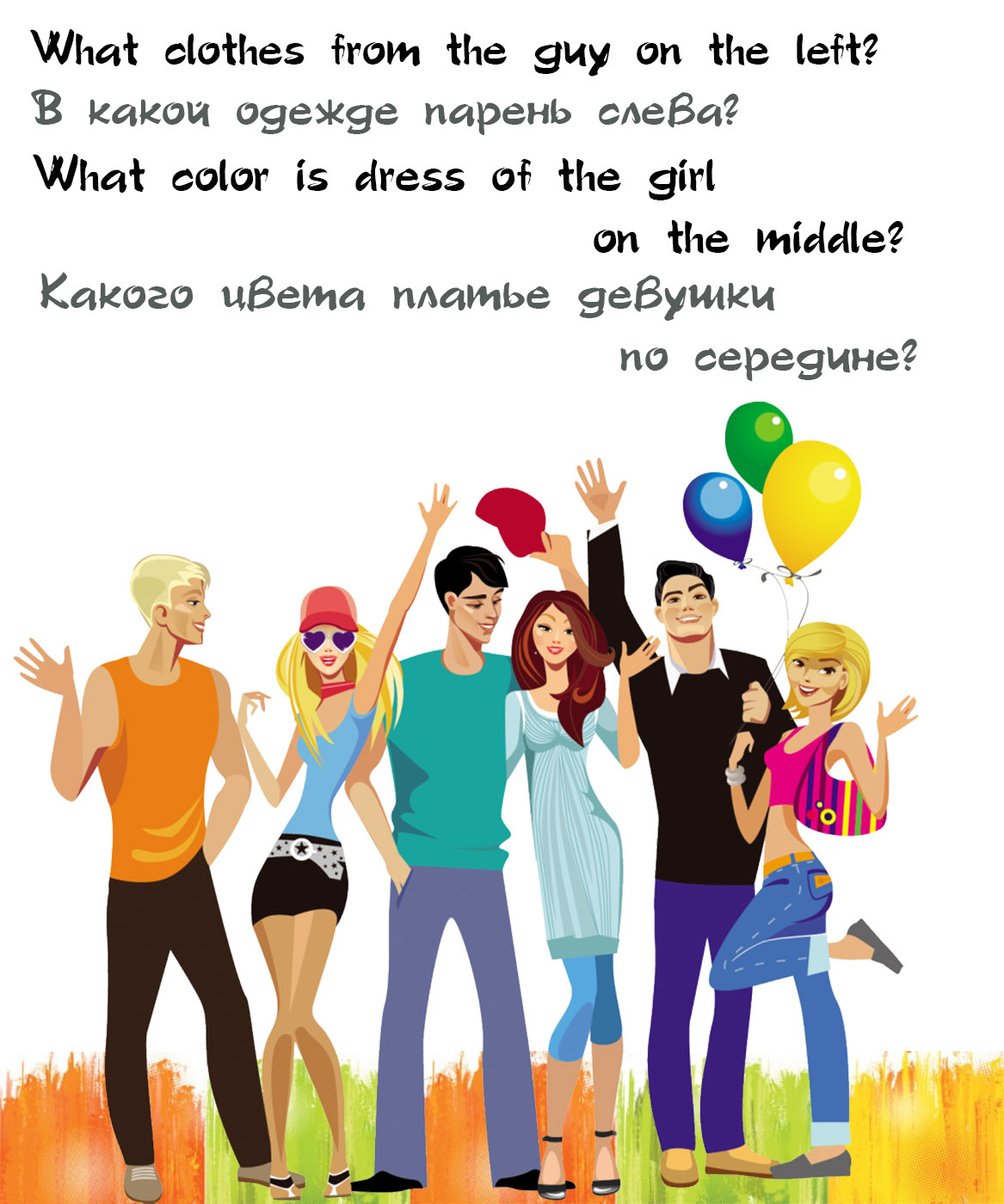 Английский язык Тема одежда