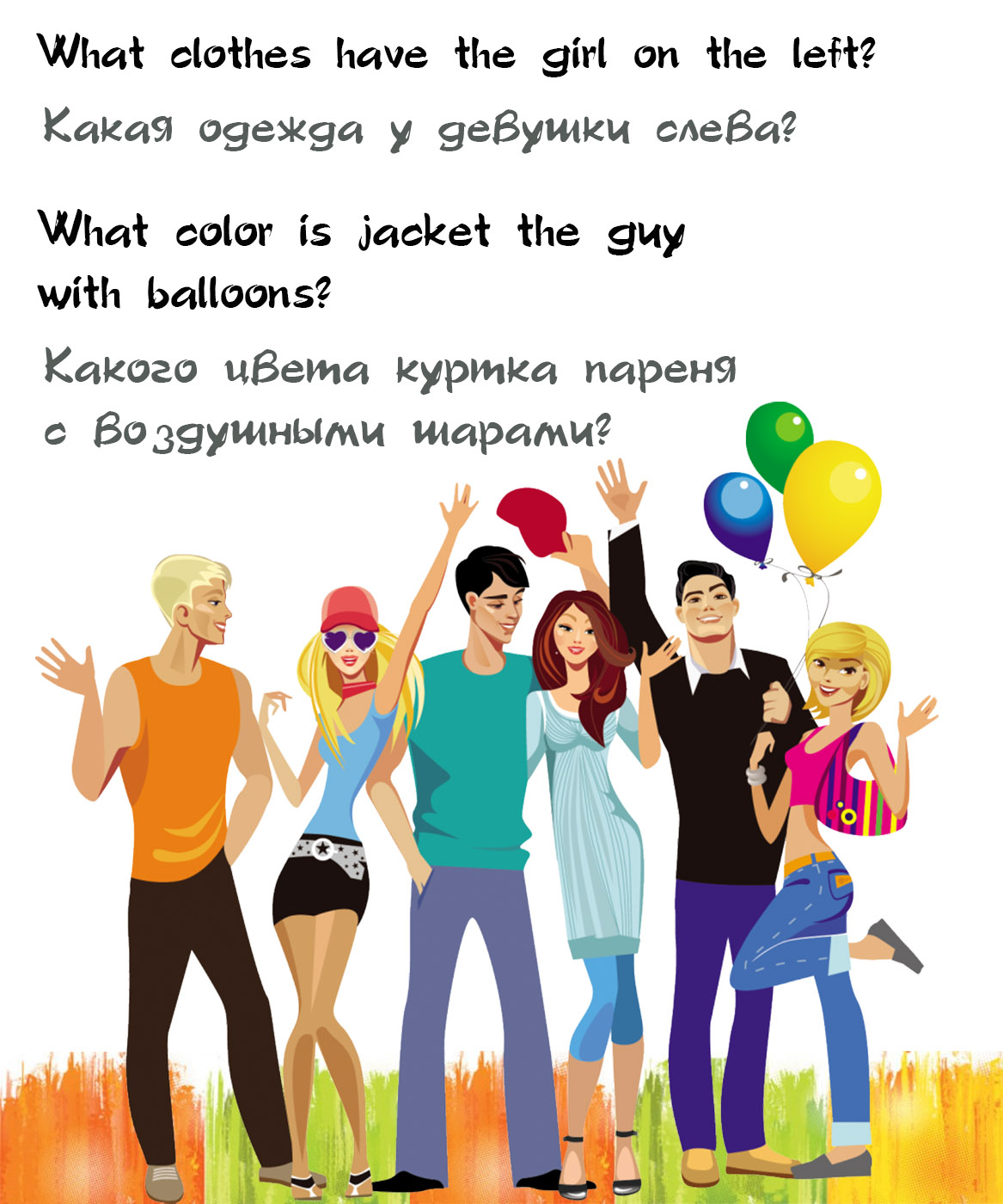 Английский язык Тема одежда