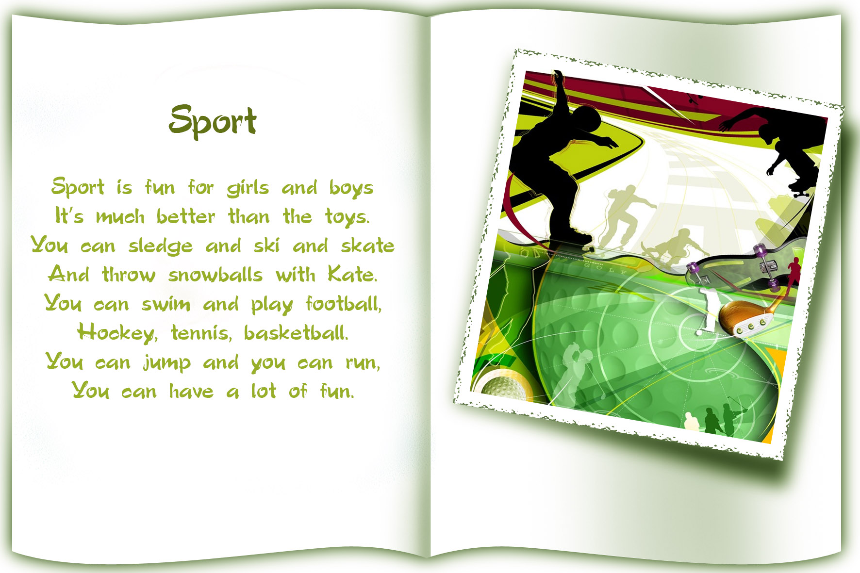 Улюблена пора року на англійській мові