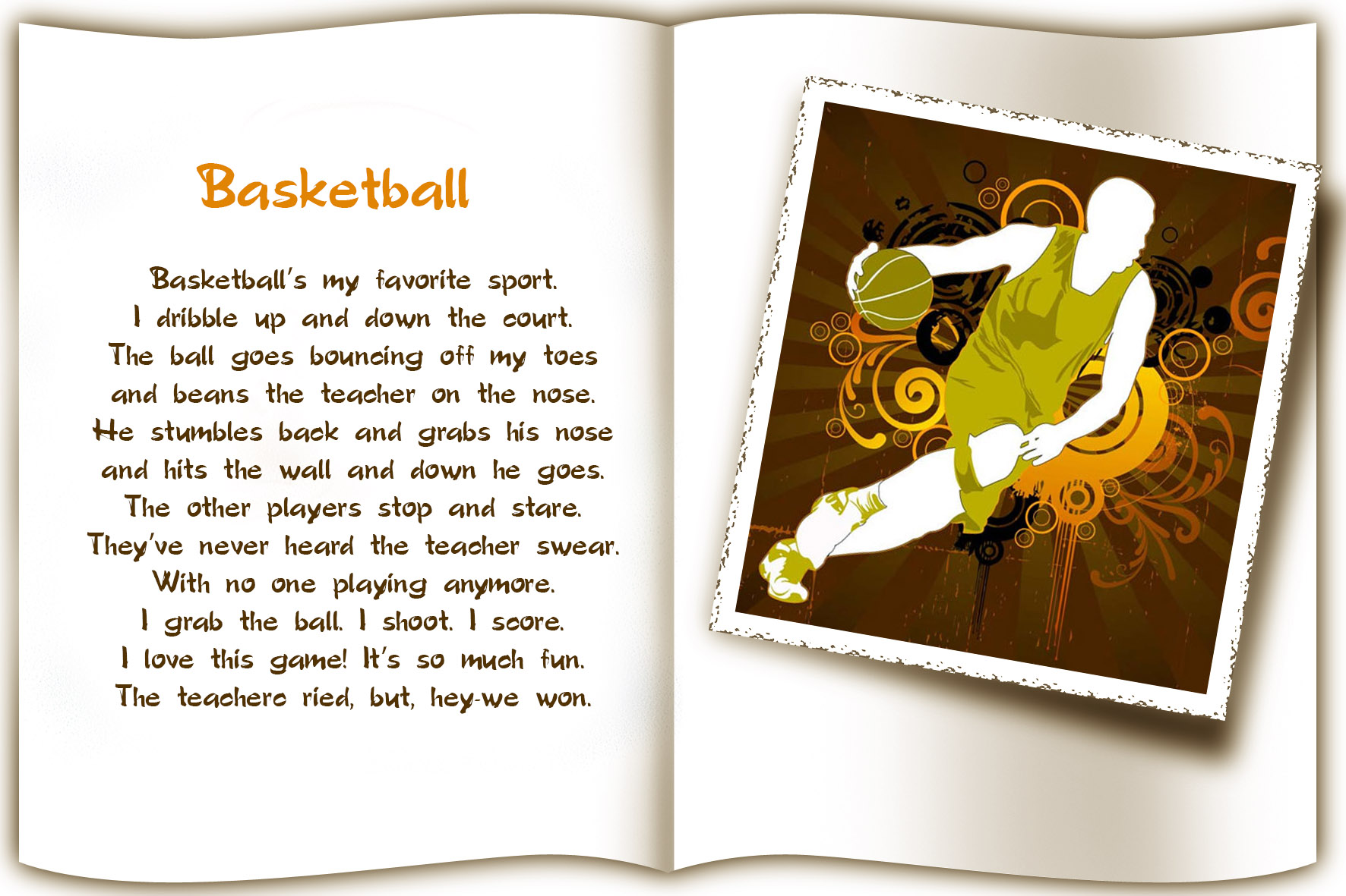 Рассказы по английскому на тему волейбол