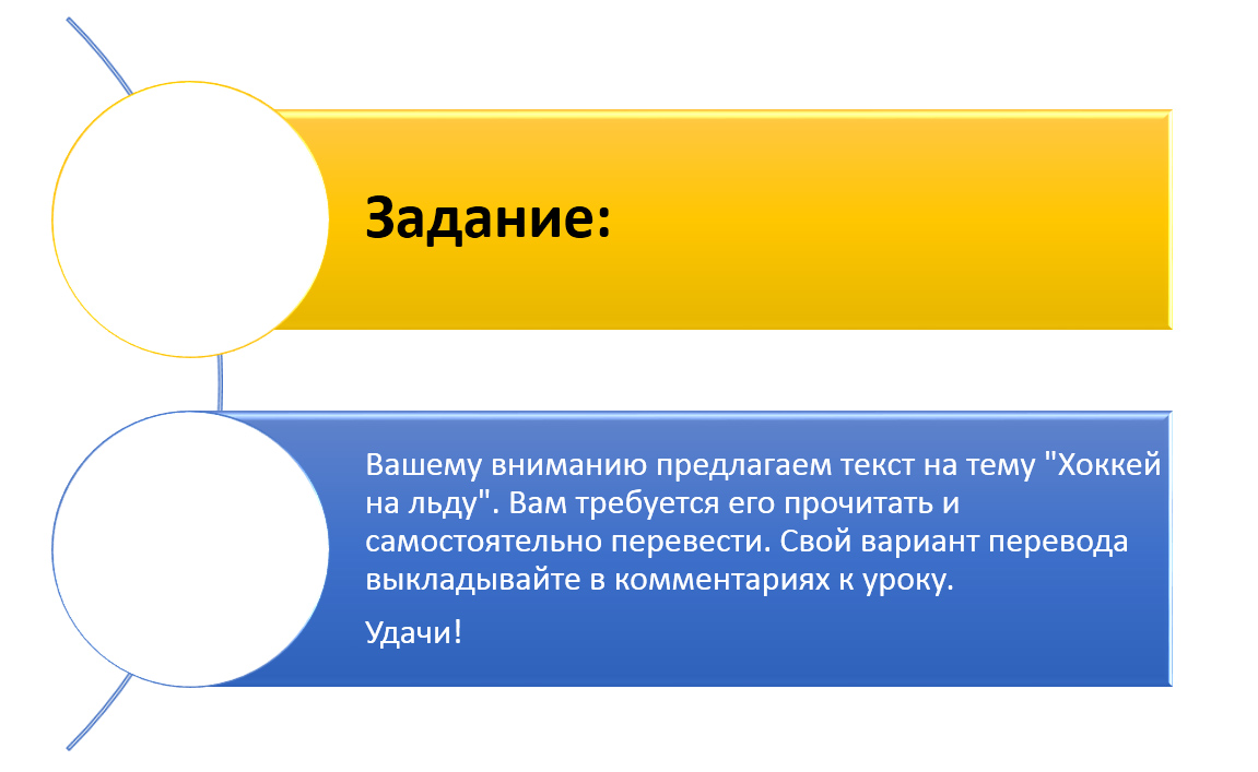 Английский что делают в хоккее